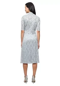 A-LINE JACKET DRESS