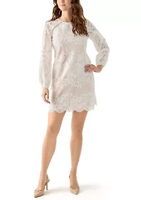 Women's Lace A-Line Dress