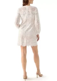 Women's Lace A-Line Dress