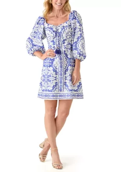 Women's Printed A-Line Dress