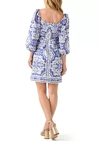 Women's Printed A-Line Dress