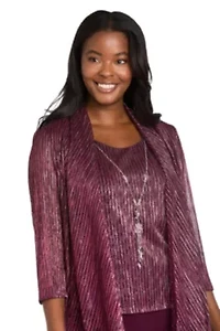 Sequin Duster Pant Set