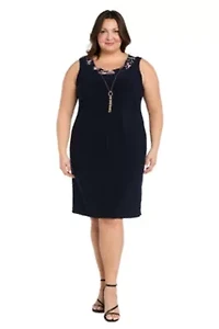 Floral Threadwork Jacket Dress