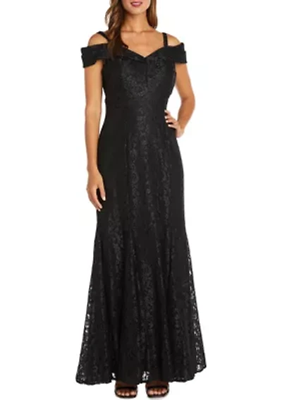 Long Lace Gown