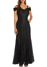 Long Lace Gown