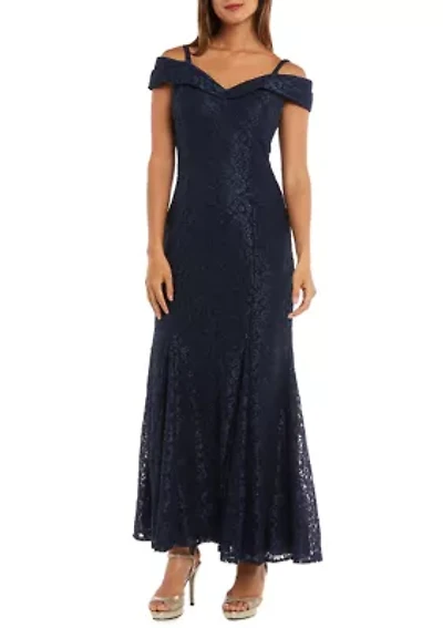 Long Lace Gown