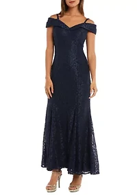 Long Lace Gown