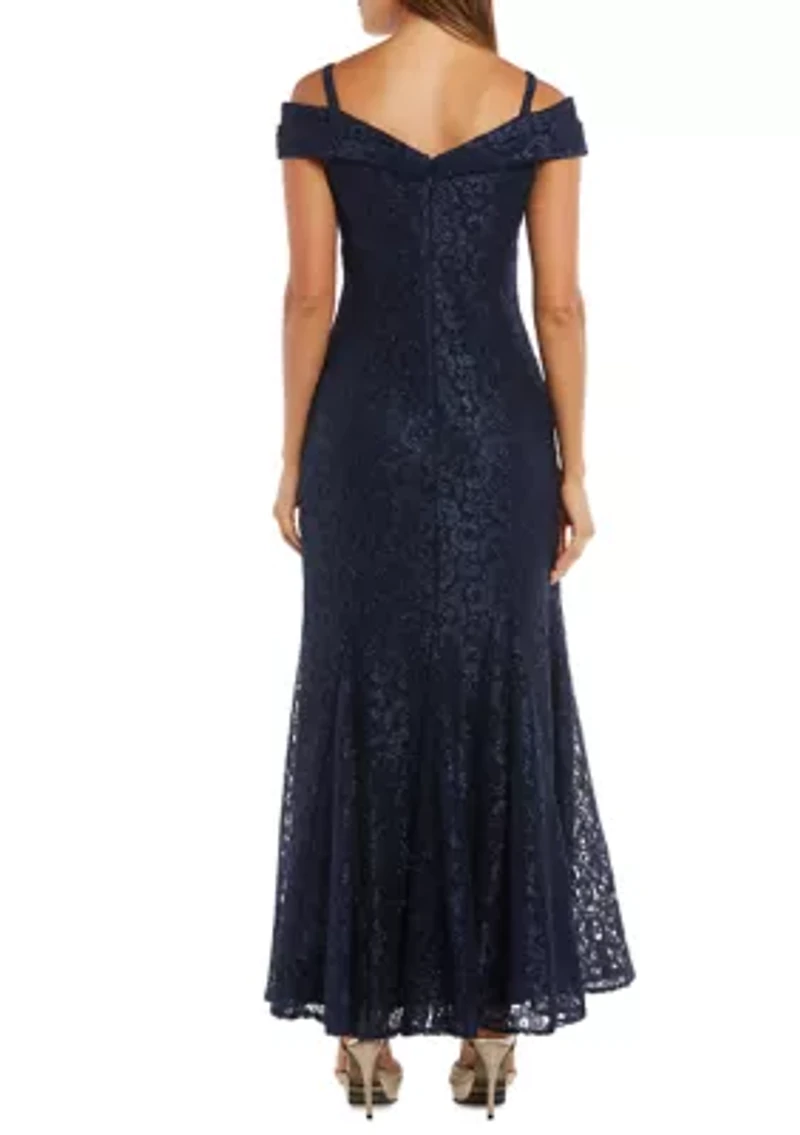 Long Lace Gown