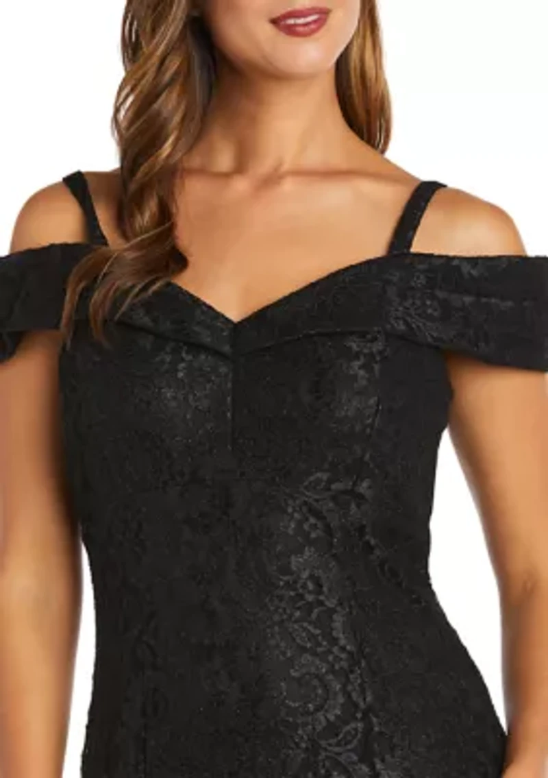 Long Lace Gown