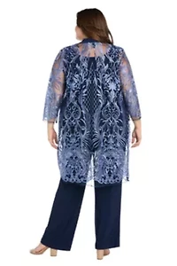 Embroidered Pant Set