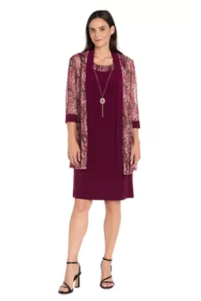 Paisley Printed Jacket Dress