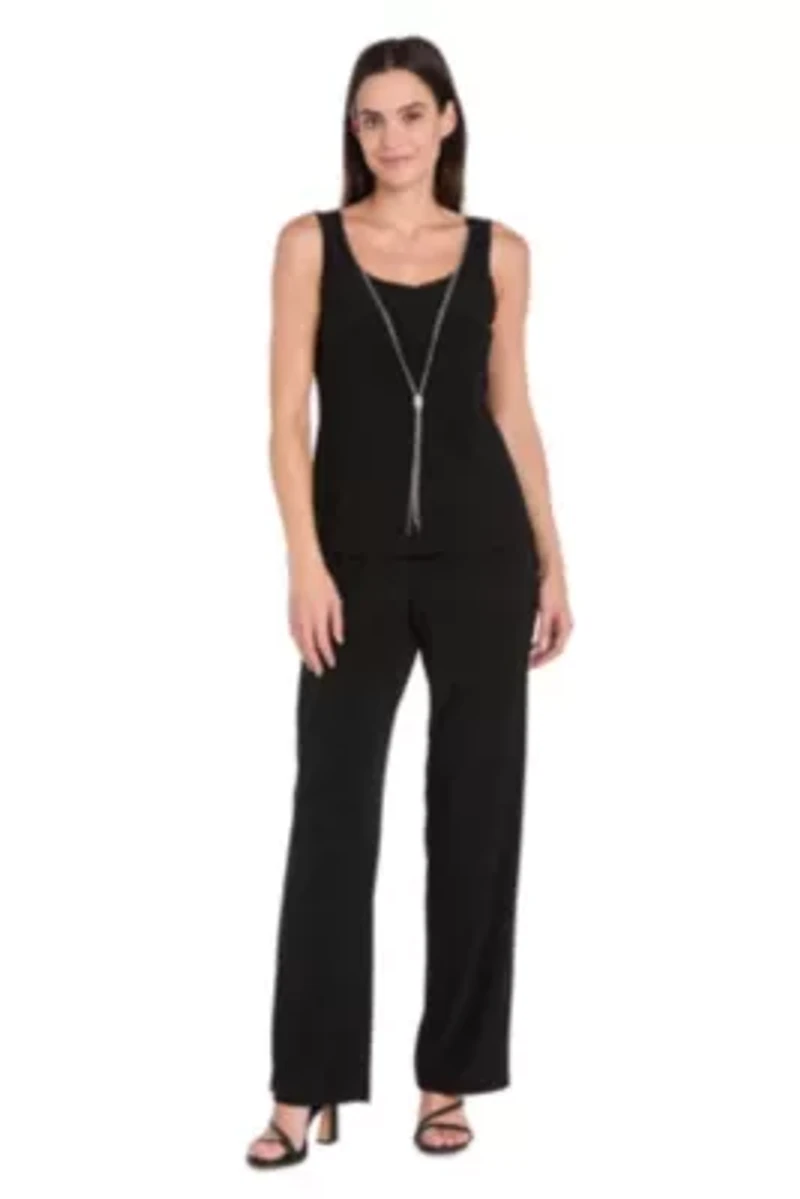 Beaded Duster Pantsuit