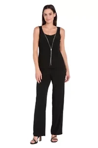 Beaded Duster Pantsuit
