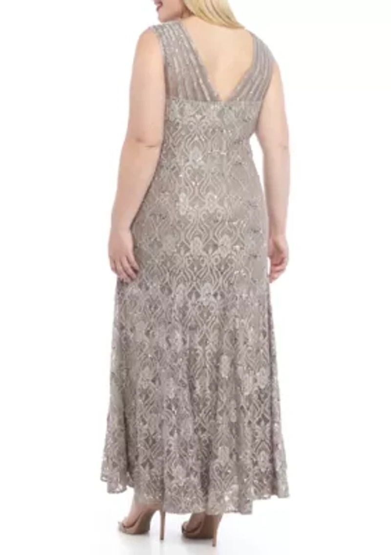 1Pc Strapping Detail Mermaid Dress