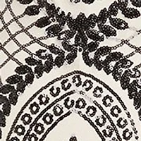 Women's Beaded Godet Gown