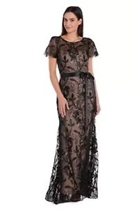 Long Embroidered Dress
