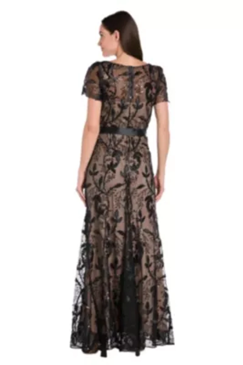 Long Embroidered Dress