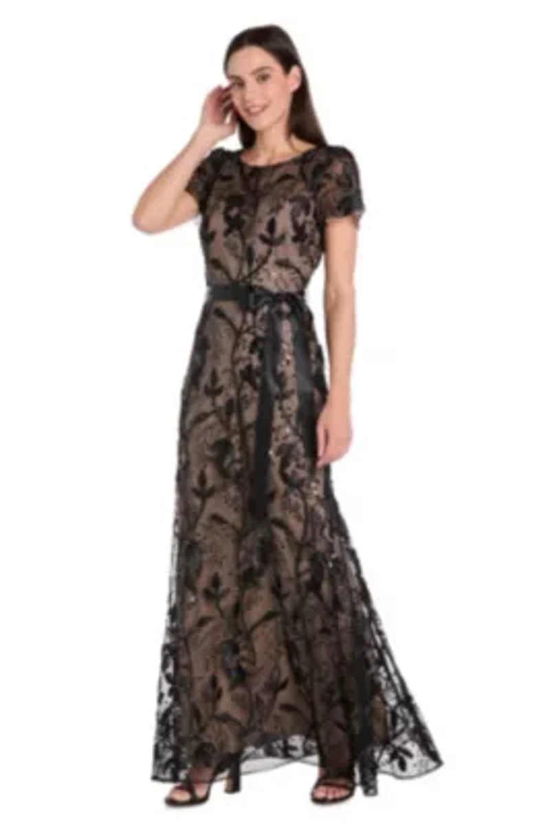 Long Embroidered Dress