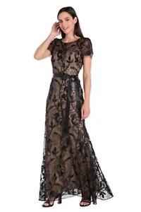 Long Embroidered Dress