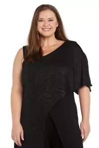 Assymetric Glitter Jumpsuit