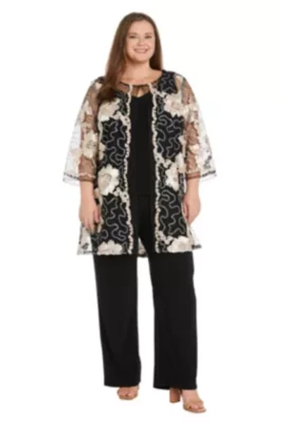 Soutache Long Pantsuit