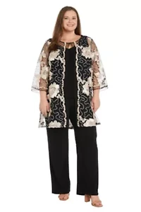 Soutache Long Pantsuit