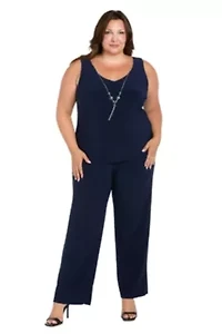 Soutache Long Pantsuit