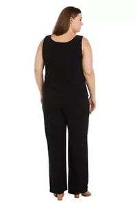 Soutache Long Pantsuit