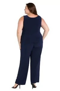 Soutache Long Pantsuit