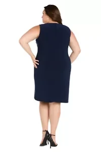 2 Tone Short Jacket Dress