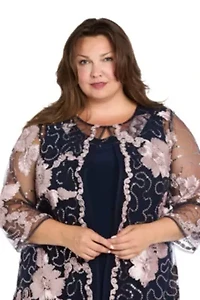 2 Tone Short Jacket Dress