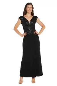 Black Sequin Jumpsuit