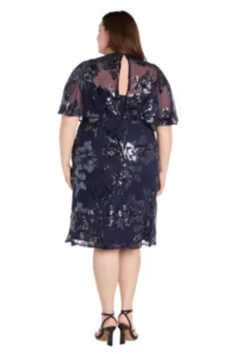 Midi Beaded Floral Dress