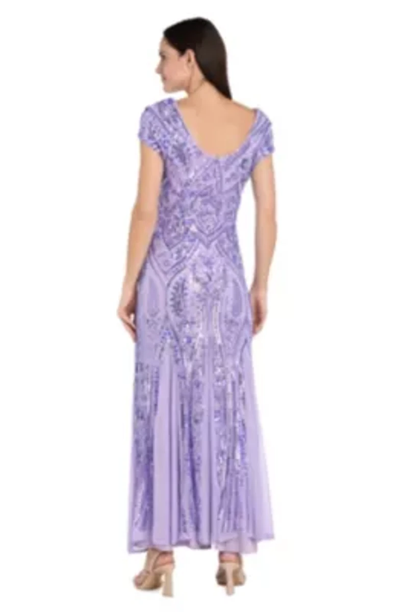 Cap Sleeve Sequin Dress