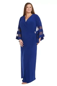 Long Ity Wrap Dress