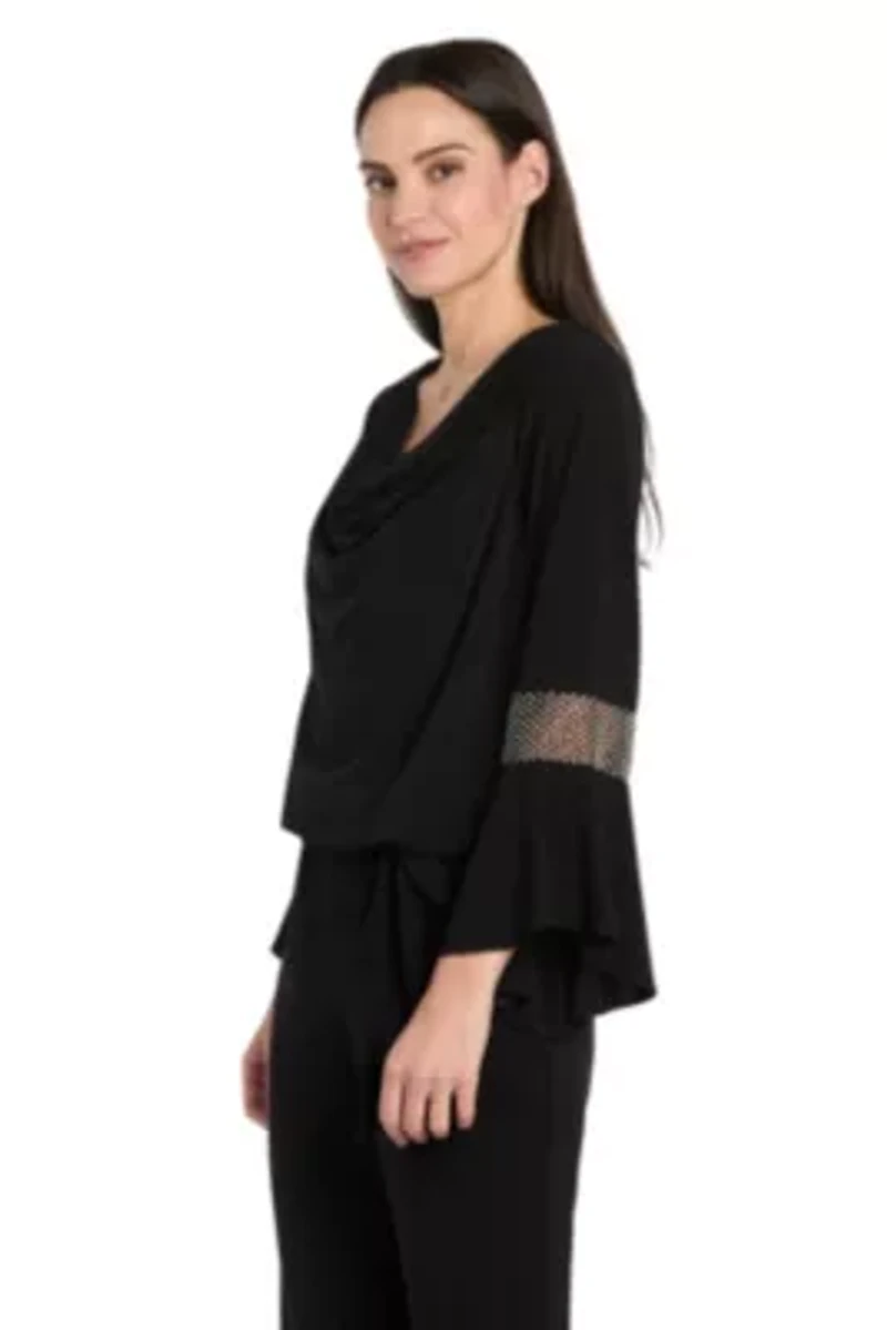 Rhinestone Sleeve Top