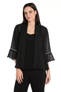 Jacket w Rhinestone Trim