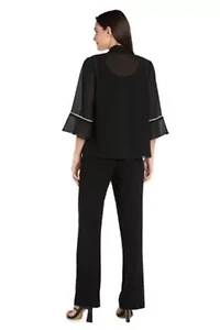 Jacket w Rhinestone Trim