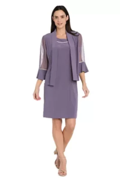 Ity Jacket Dress w Rhinestone Detail