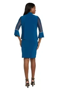 Ity Jacket Dress w Rhinestone Detail