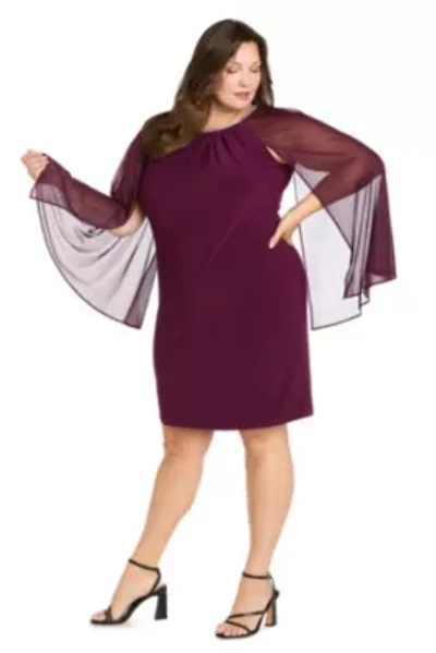 Short Capelet Dress