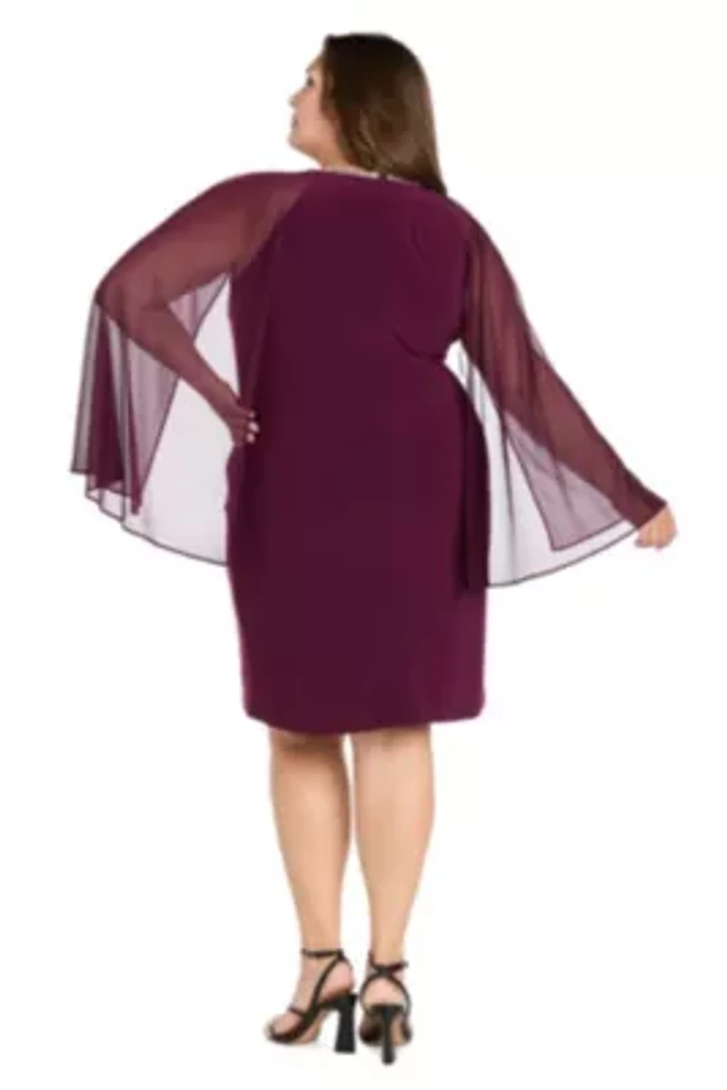 Short Capelet Dress