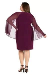Short Capelet Dress