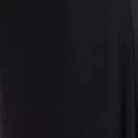 Long Drape Front Dress