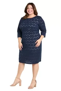 Womens 1Pc Crochet Lace Sheath