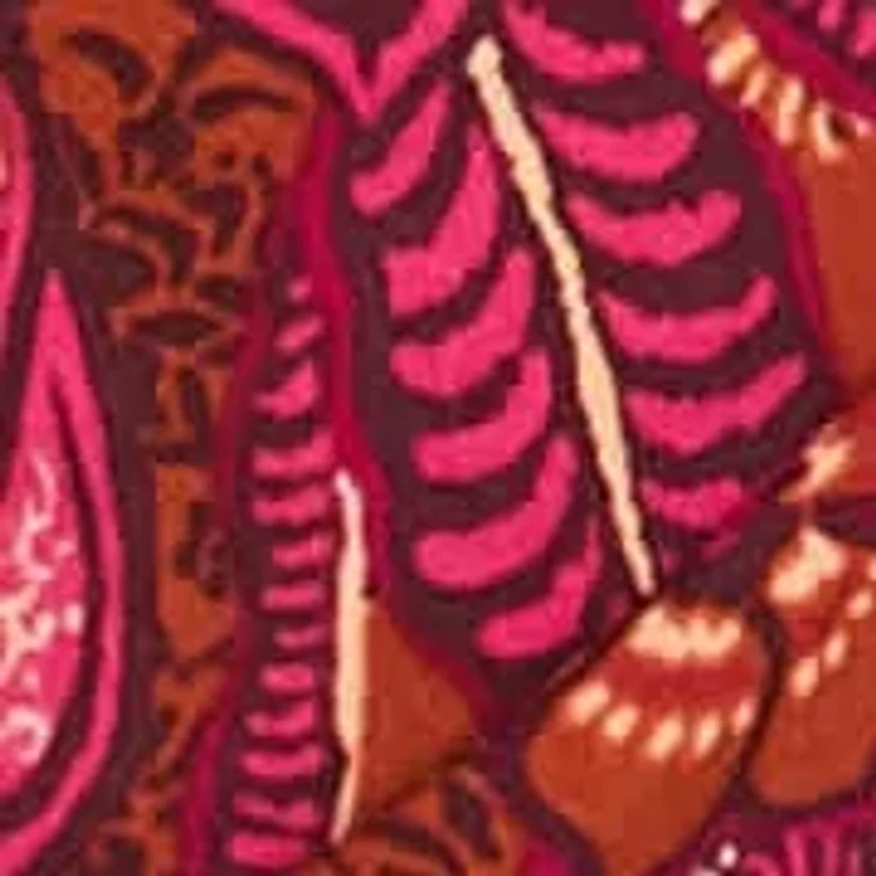 Printed Ity Wrap Dress