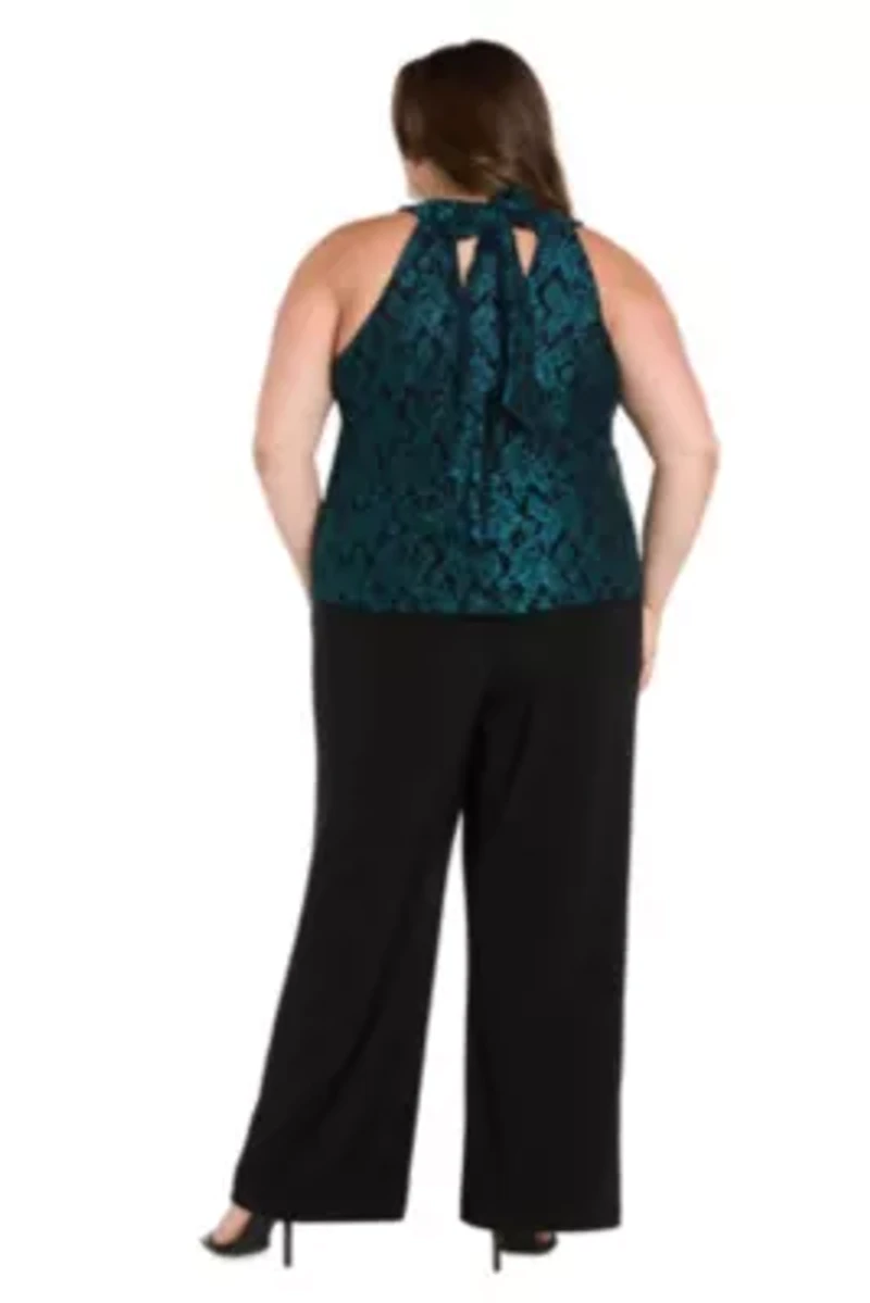 Lace Halter Top Jumpsuit