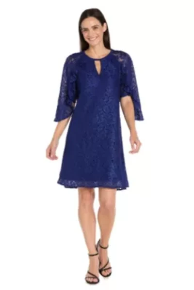 Short Glitter Lace Dress