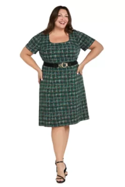 Textured Knit Midi Dress