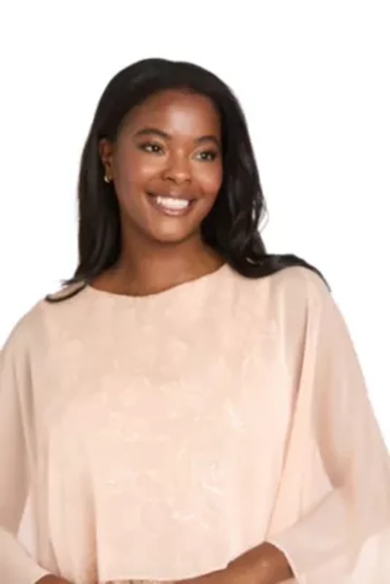 Sequin Cocktail Dress w Caplet